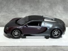 1:18 Bugatti Veyron Grand Sport 2009 Grey/Purple Met - Minichamps