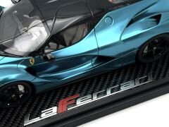 1:18 Ferrari LaFerrari Chrome Blue Limited 20 pcs. - BBR Models