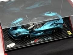 1:18 Ferrari LaFerrari Chrome Blue Limited 20 pcs. - BBR Models