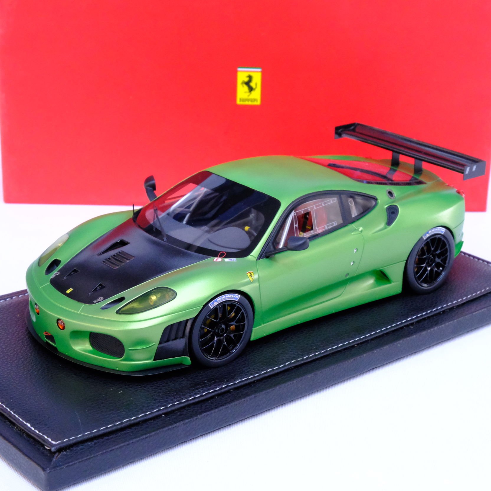 1:18 Ölçek Ferrari F430 GT2 2008 Special Green - BBR