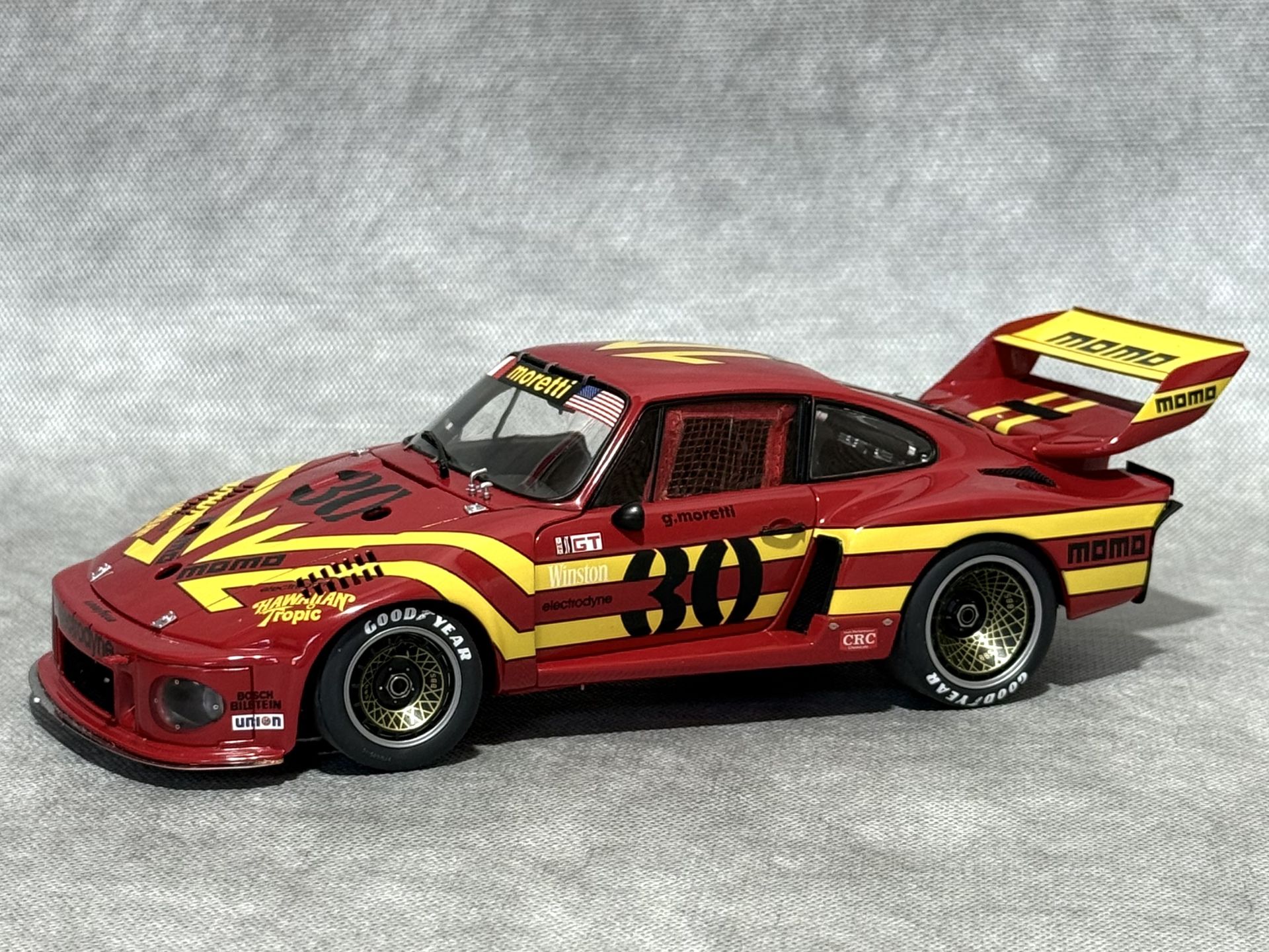 1:18 Porsche 935 Twin Turbo MOMO 1979 IMSA - Exoto