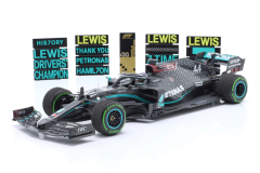 1:18 Mercedes-AMG W11 Hamilton 7 Time World Champion - Minichamps