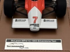 1:18 McLaren MP4/1C Ayrton Senna 1983 Silverstone - Tecnomodel