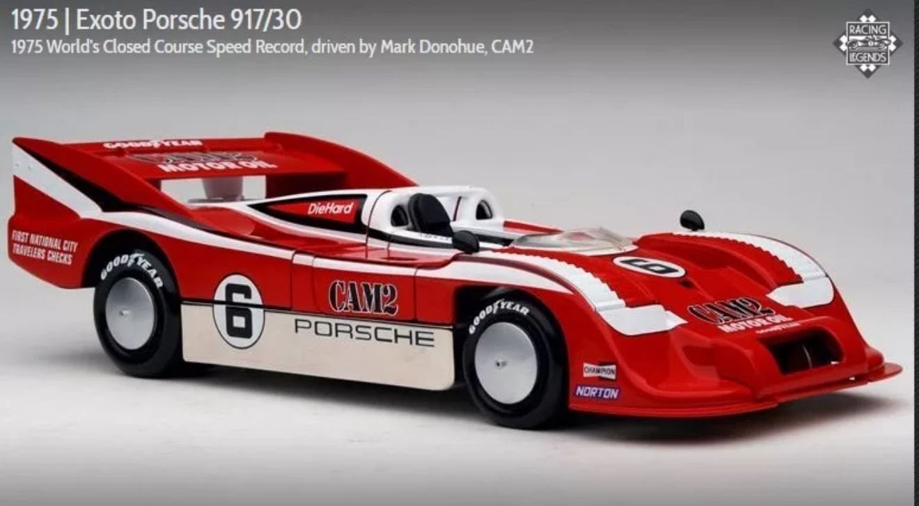 1:18 Porsche 917/30 Donohue Speed Record 1975 - Exoto RLG