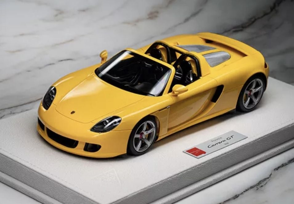 1:18 Porsche Carrera GT 2004 Speed Yellow - Make Up