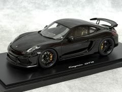 1:18 Porsche Cayman GT4 Black 2016 - Spark