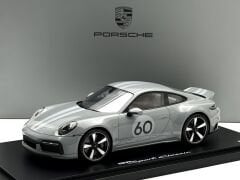 1:18 Porsche 911 992 Sport Classic #60 Grey Met. 2022 - Spark