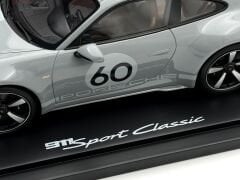 1:18 Porsche 911 992 Sport Classic #60 Grey Met. 2022 - Spark