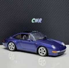 1:18 Porsche 911 Carrera 993 Targa Blue Met - UT Models