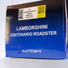 1:18 Ölçek Lamborghini Centenario Roadster 2016 - Autoart
