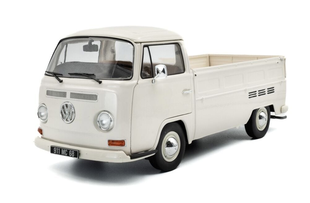 1:18 Volkswagen T2 Pick Up 1968 White - Solido
