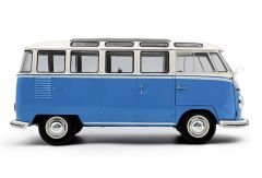 1:18 Volkswagen Samba T1 1961 Blue - Solido
