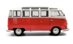 1:18 Volkswagen Samba T1 1961 Red - Solido