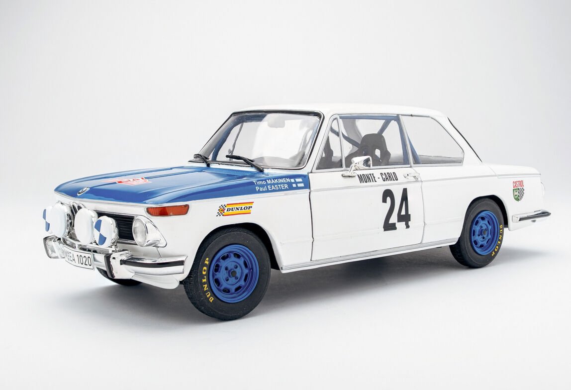 1:18 BMW 2002 Ti 1969 Monte Carlo Rally - Solido