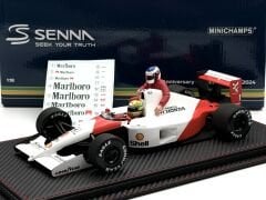 1:18 McLaren MP4/6 Ayrton Senna Jean Alesi TAXI 1991 - Minichamps