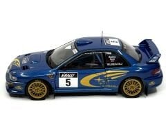 1:18 Subaru Impreza WRC 1999 Rally France Burns/Reid #5- Autoart