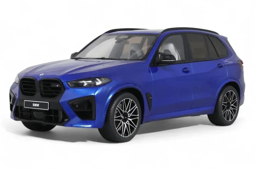 1:18 BMW X5 M Competition G05 Blue GT967 - GT Spirit
