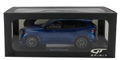 1:18 BMW X5 M Competition G05 Blue GT967 - GT Spirit