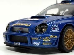 1:18 Subaru Impreza WRC 2001 Rally Portugal Solberg #6 - Autoart