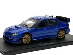 1:18 Subaru Impreza WRC 2006 Plain Body Version Blue - Autoart