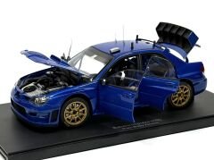 1:18 Subaru Impreza WRC 2006 Plain Body Version Blue - Autoart