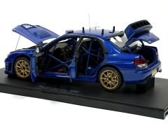 1:18 Subaru Impreza WRC 2006 Plain Body Version Blue - Autoart