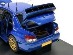 1:18 Subaru Impreza WRC 2006 Plain Body Version Blue - Autoart