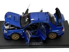 1:18 Subaru Impreza WRC 2006 Plain Body Version Blue - Autoart