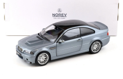 1:18 BMW M3 CSL E46 Coupe 2003 Grey Met - Norev