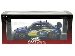 1:18 Subaru Impreza WRC 2005 Rally Monte Carlo #5 80591 - Autoart