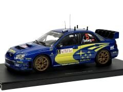 1:18 Subaru Impreza WRC 2005 Rally Monte Carlo #5 80591 - Autoart