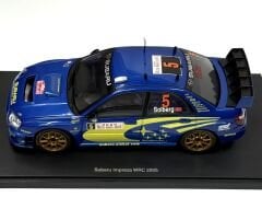 1:18 Subaru Impreza WRC 2005 Rally Monte Carlo #5 80591 - Autoart