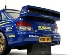 1:18 Subaru Impreza WRC 2007 Rally Monte Carlo #7 80790- Autoart