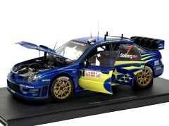 1:18 Subaru Impreza WRC 2007 Rally Monte Carlo #7 80790- Autoart