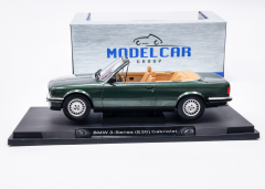 1:18 BMW 325i E30 Cabriolet Green Met 1985 - MCG
