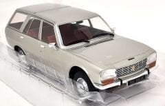 1:18 Peugeot 504 Break Station Wagon Silver 1976 - MCG