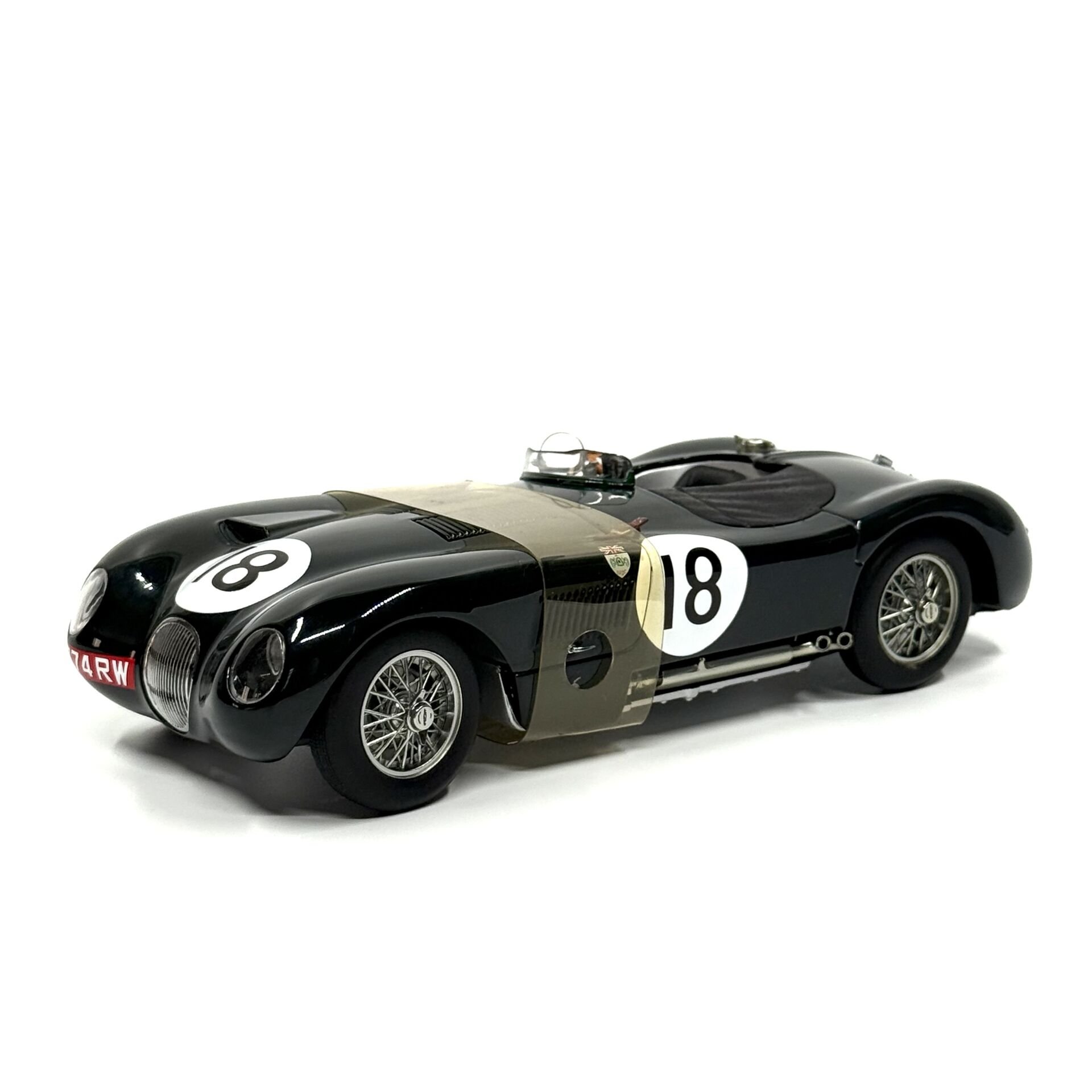 1:18 Jaguar C Type 1953 Le Mans Winner Green 73500 - Autoart