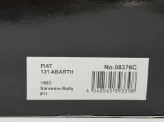 1:18 FIAT 131 Abarth Sanremo Rally 1983 - Kyosho