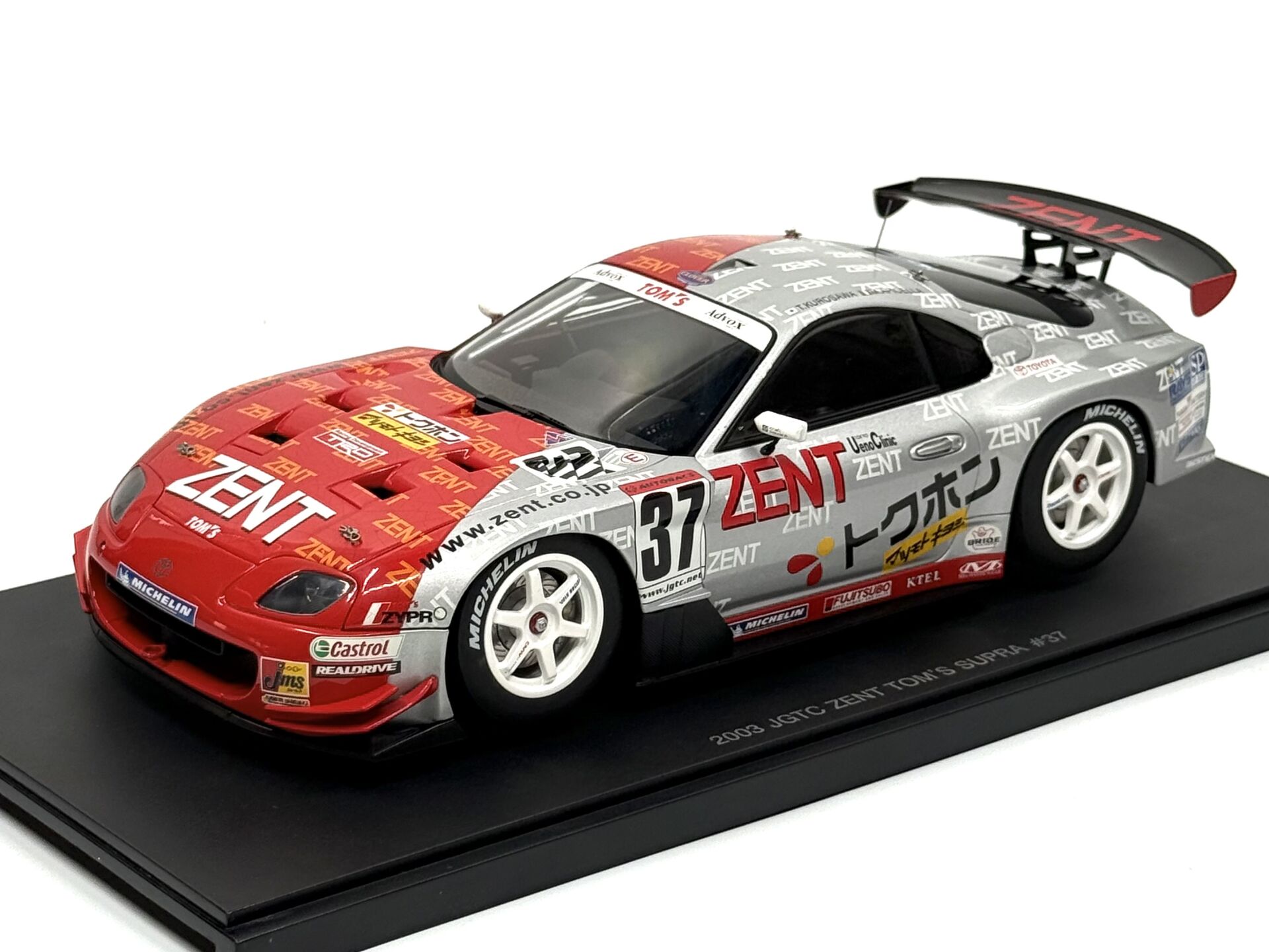 1:18 Toyota Supra JGTC 2003 Tom's Supra ZENT #37 80316 - Autoart