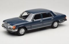 1:18 Mercedes-Benz 350 SEL W116 Hansa Blue 1979 - Norev