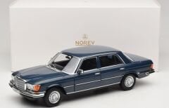 1:18 Mercedes-Benz 350 SEL W116 Hansa Blue 1979 - Norev