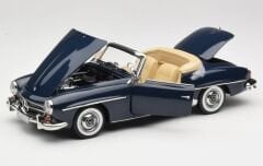 1:18 Mercedes-Benz 190 SL W121 Middle Blue 1955 - Norev