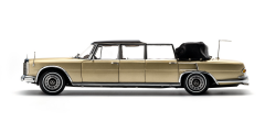 1:18 Mercedes-Benz 600 Pullman W100 Landaulet Beige - CMC