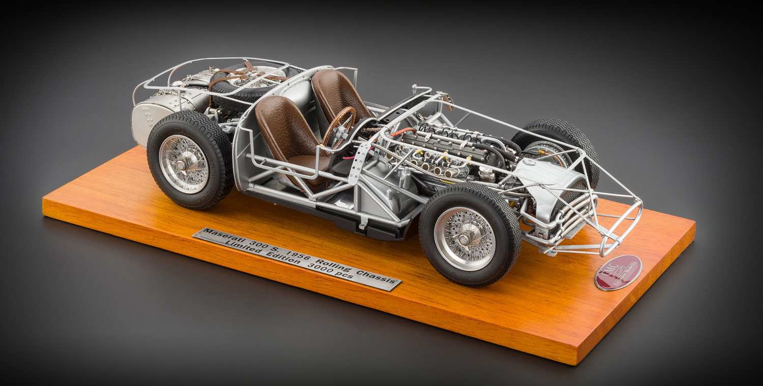 1:18 Maserati 300S Rolling Chassis ''ŞASİ''  - CMC