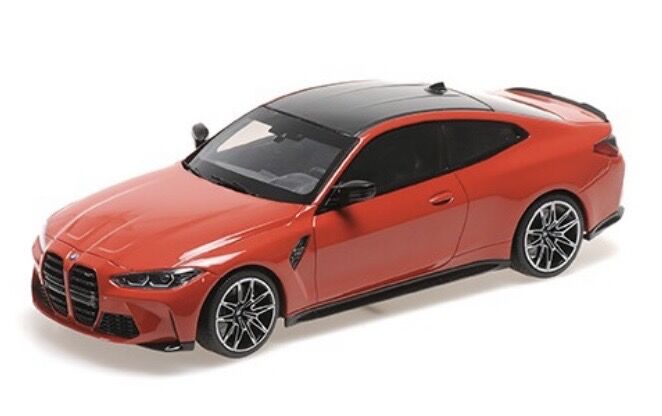 1:18 BMW M4 G82 Red Metallic 2024 - Minichamps