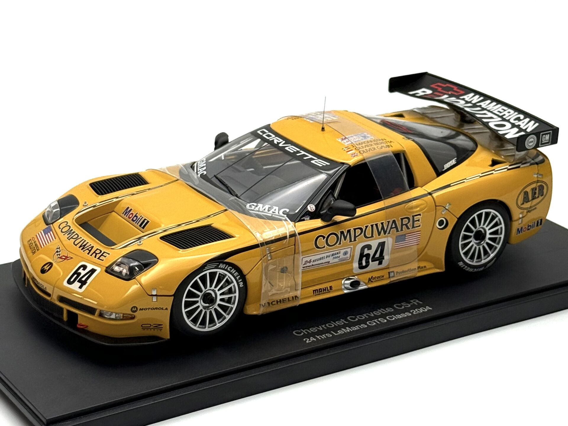 1:18 Corvette C5-R 2004 Le Mans GTS Winner #64 80407 - Autoart