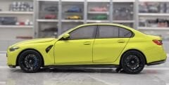 1:18 BMW M3 G80 Sao Paulo Yellow 2024 - Minichamps