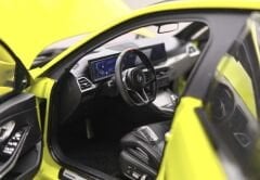 1:18 BMW M3 G80 Sao Paulo Yellow 2024 - Minichamps