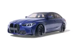 1:18 BMW M3 G80 Matt Blue 2024 - Minichamps