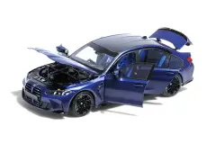 1:18 BMW M3 G80 Matt Blue 2024 - Minichamps
